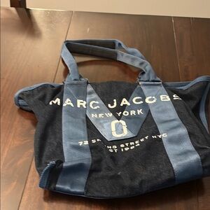 Marc Jacobs Blue Tote Bag